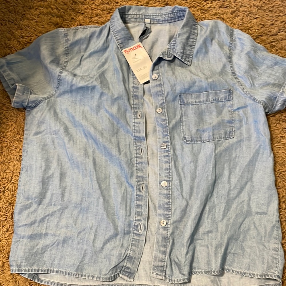 Denim colored shirt